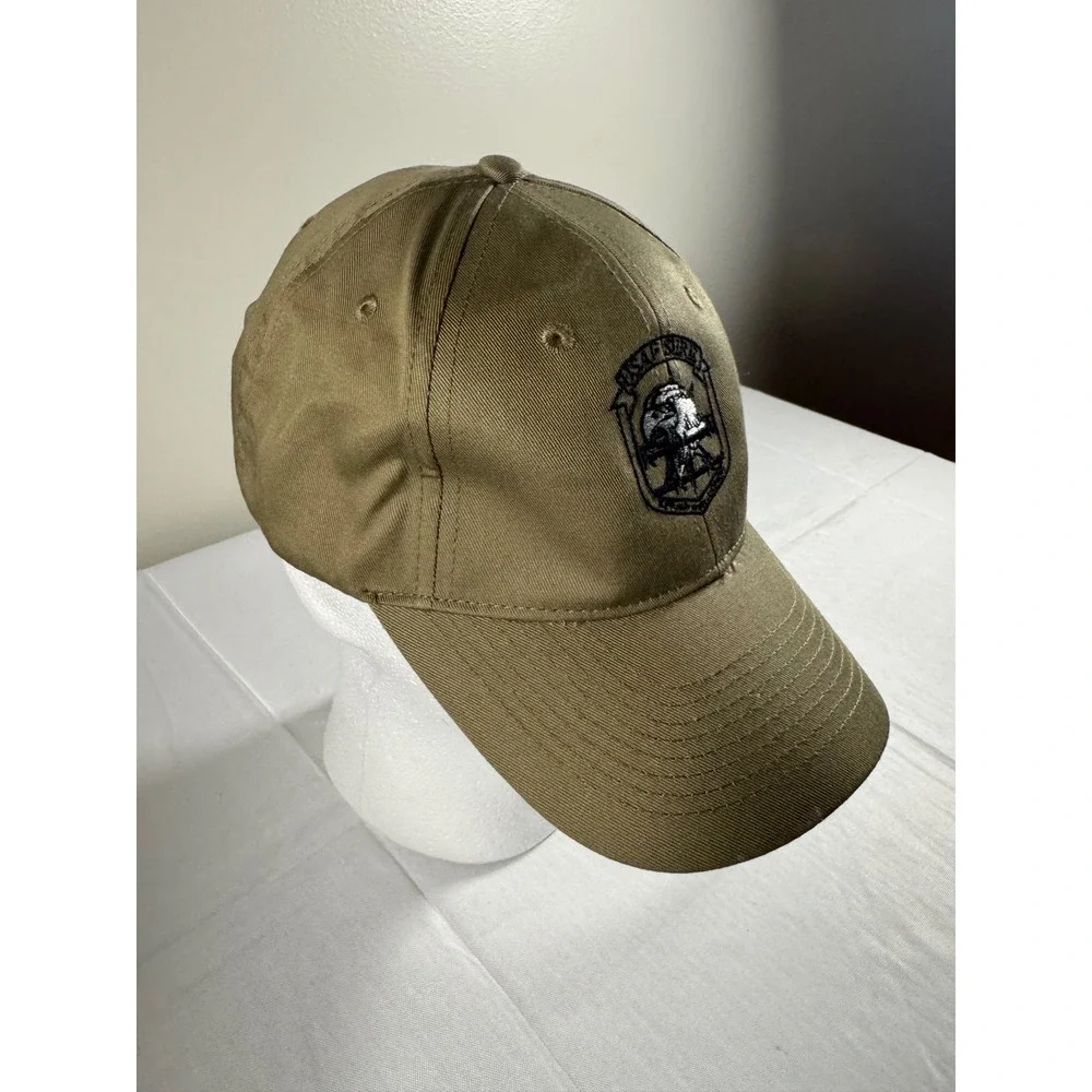 Port & Company USAF SERE Military Embroidered Hat Tan Khaki Adjustable Cap